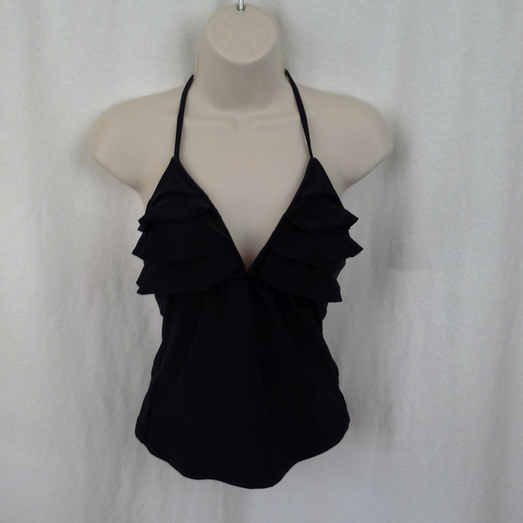 OP Other - Op womens juniors swim suit top Size M 7 9 Black